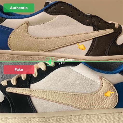 nike travis scott fragment fake vs real|jordan 1 low vs dunk.